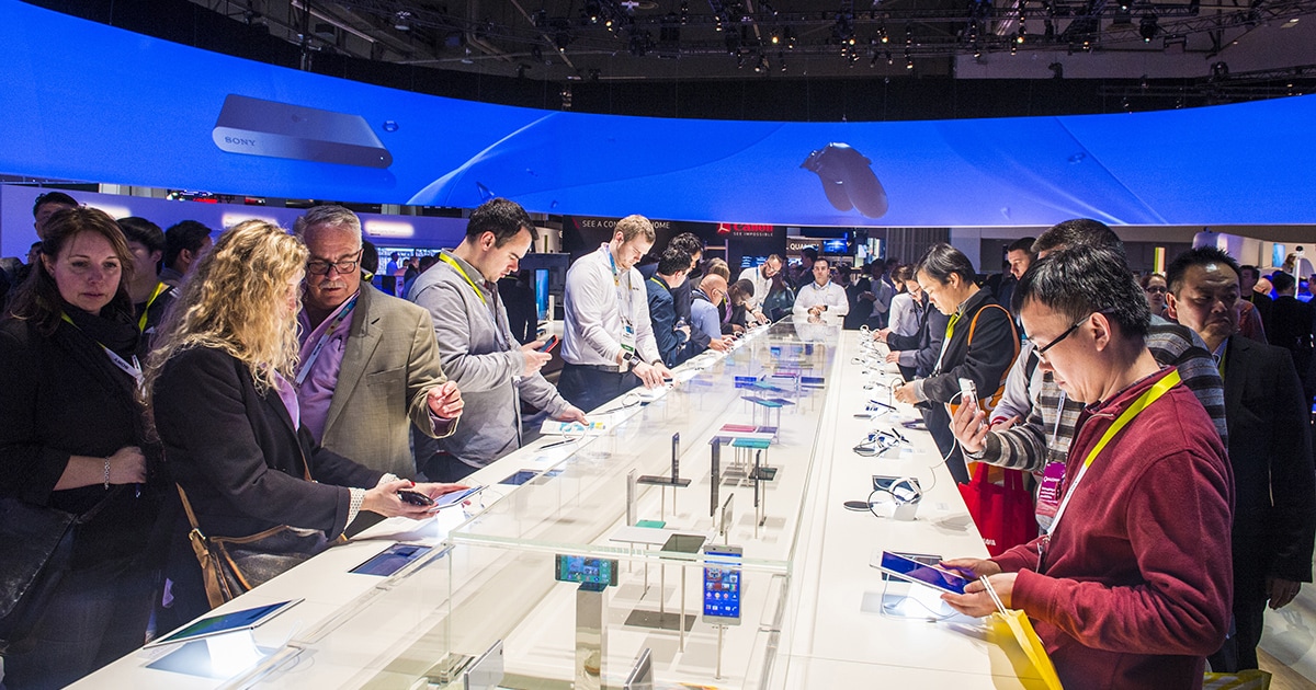 Οι επισκέπτες επιστρέφουν στη CES 2022 του Las Vegas!