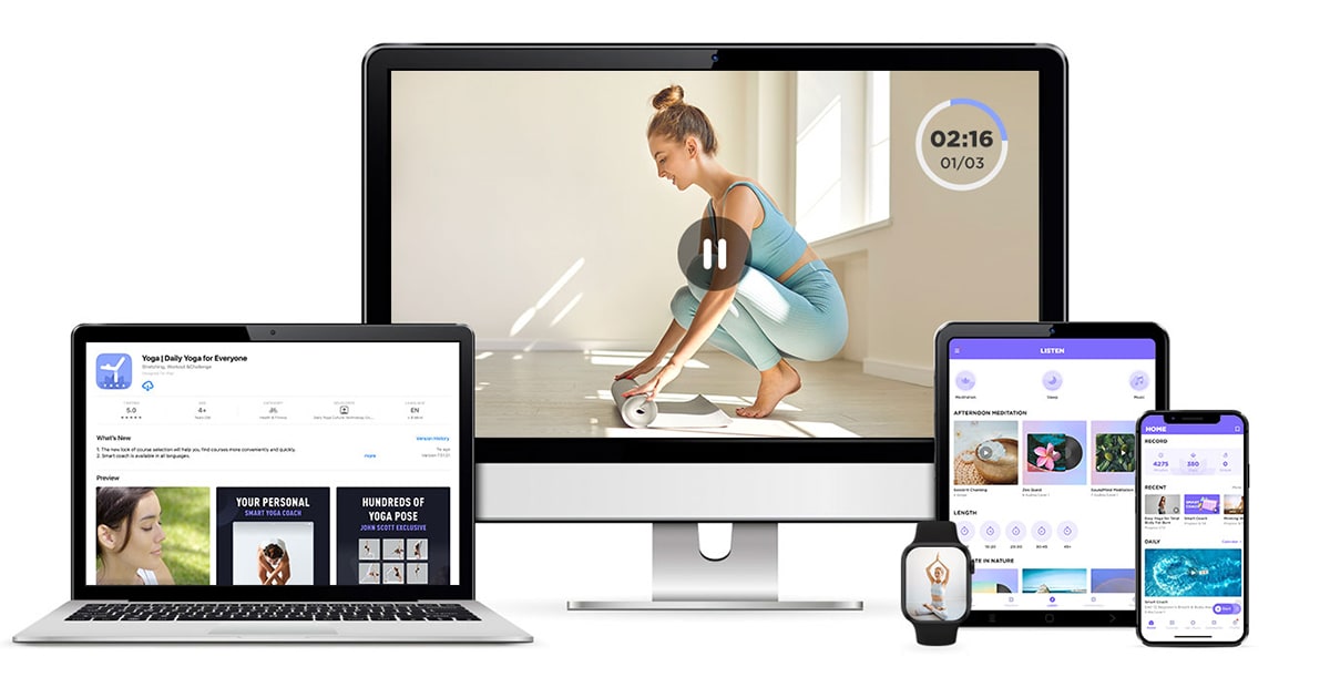 Miniguide / Τα καλύτερα apps για Yoga και Pilates!