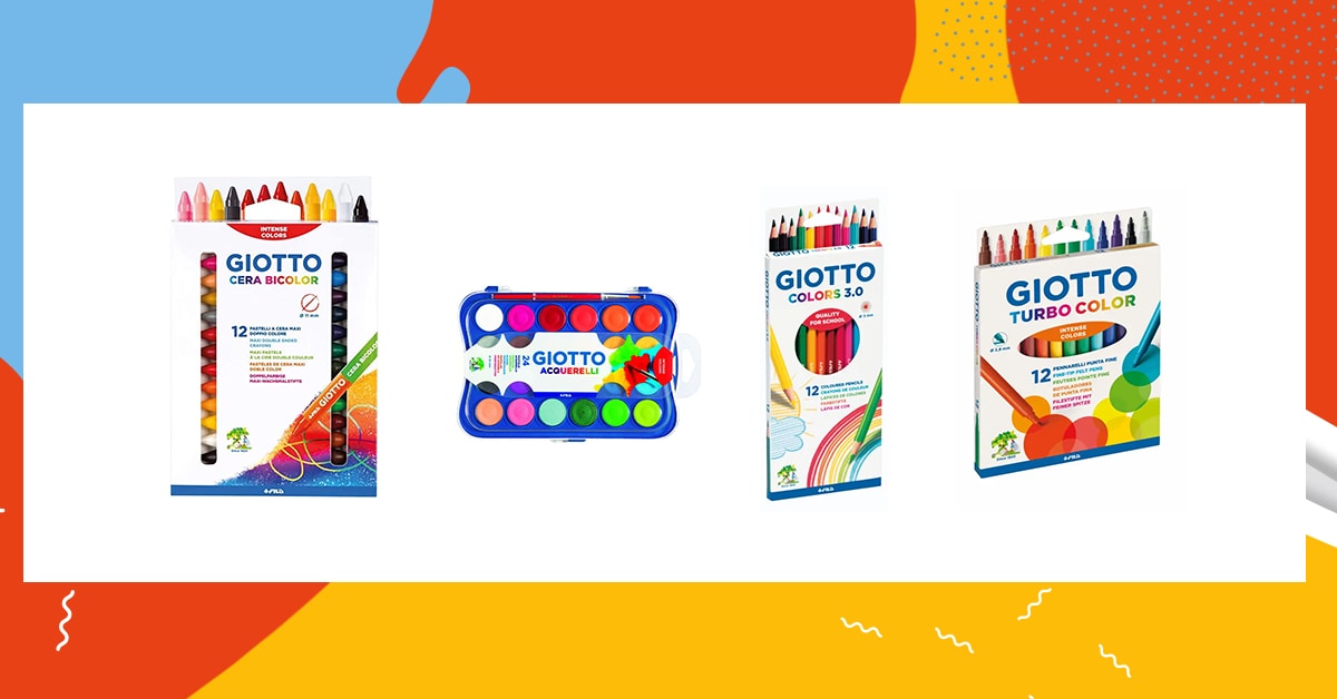 Πίσω στα θρανία / Ζωγραφίζουμε με τα σετ ζωγραφικής Giotto [Διαγωνισμός]