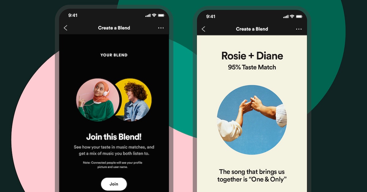 Spotify Blends / Φτιάξε playlists μαζί με τους φίλους σου!