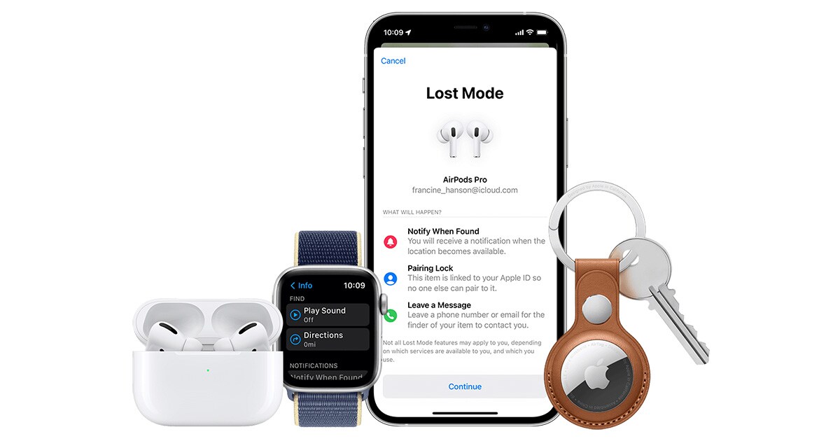 Τα AirPods Pro και AirPods Max υποστηρίζουν πλήρως το δίκτυο Find My