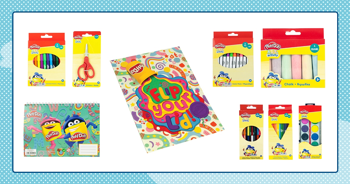 Ζωγραφίζουμε και δημιουργούμε με Play-Doh Art & Activity / Διαγωνισμός με 10 μεγάλους νικητές