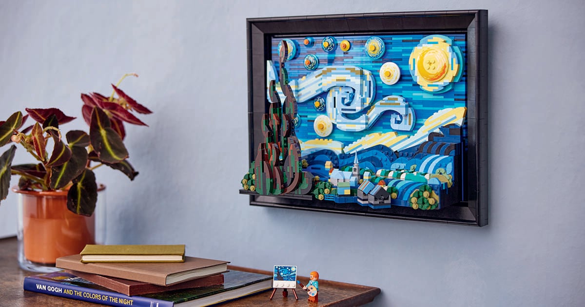 Έναστρη Νύχτα: Ο διάσημος πίνακας του Van Gogh έγινε LEGO σετ!