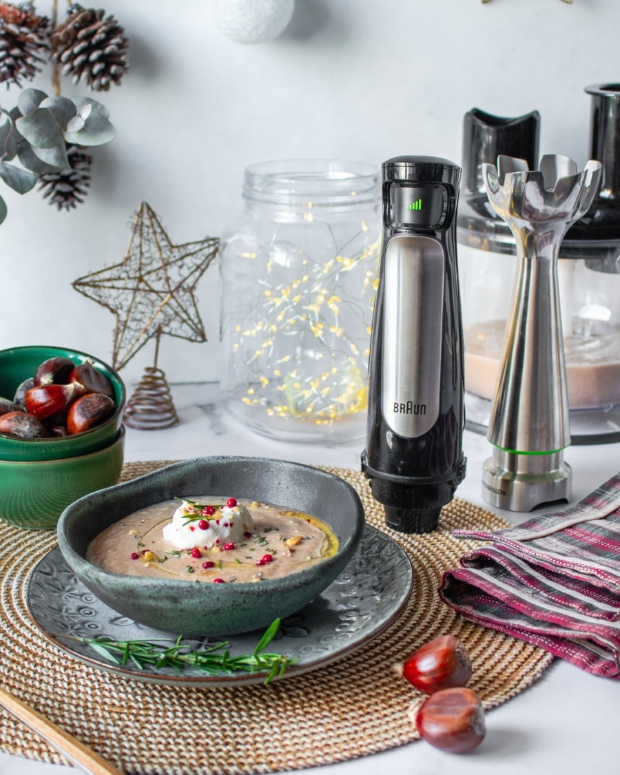 Μαγειρεύουμε με τη Funky Cook: Γιορτινή βελουτέ σούπα με μανιτάρια