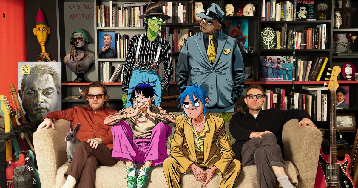 Gorillaz: Αυτή η μπάντα πολύ απλά δεν υπάρχει!
