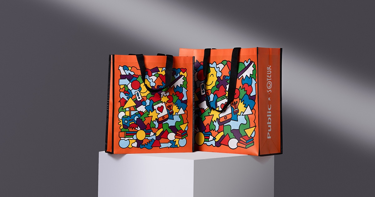 Public × Soteur: Η νέα μας τσάντα συνδυάζει την τέχνη με τη βιωσιμότητα